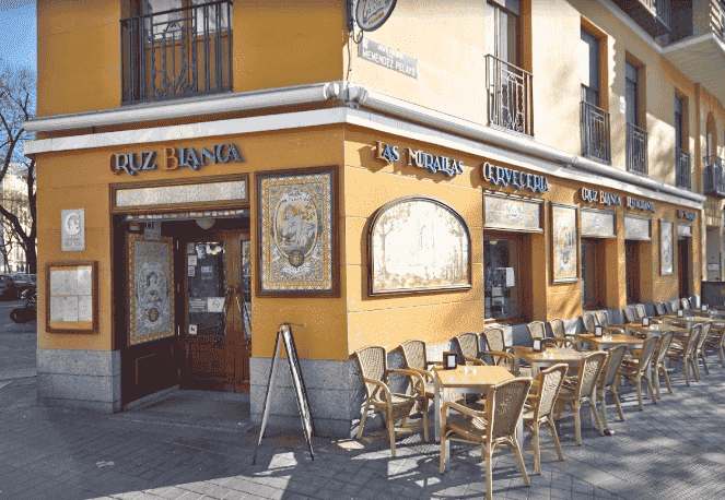 Restaurante, Cruz Blanca Las Murallas, Menéndez Pelayo 47, Madrid