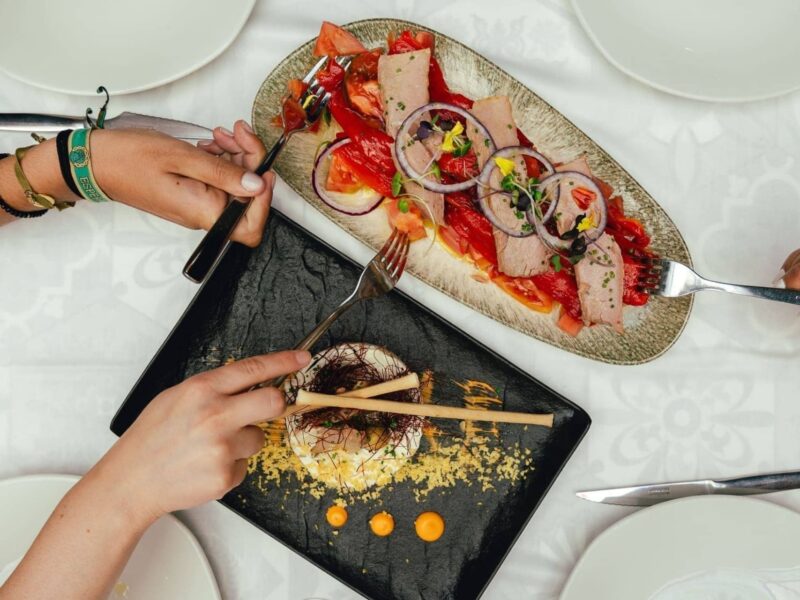 Platos de verano, Restaurante Cruz Blanca Las Murallas